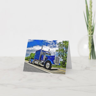 Pinnar Peterbilt 359 noterar kortet Kort
