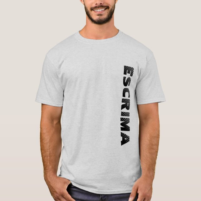 "Pinne" teknik "två" T-shirt (Framsida)