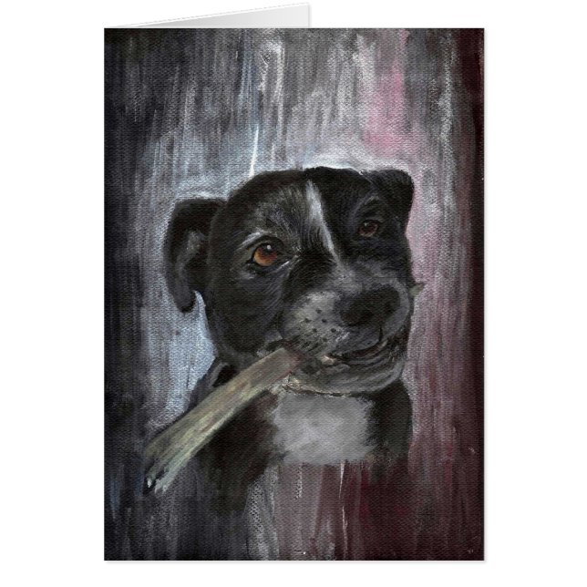 Pinneälskare Hälsningskort (Framsidan)