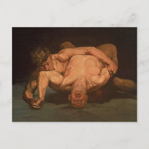 Pinned 1895 vykort