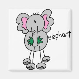 Pinneelefantmagnet Magnet