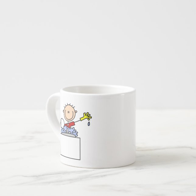 Pinnefigur diskar espressomugg (Framsida vänster)