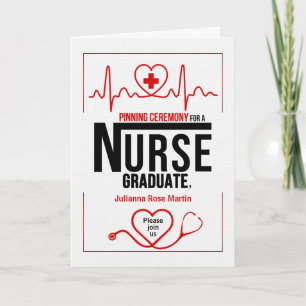Pinning Ceremony Nursing School Student Kort