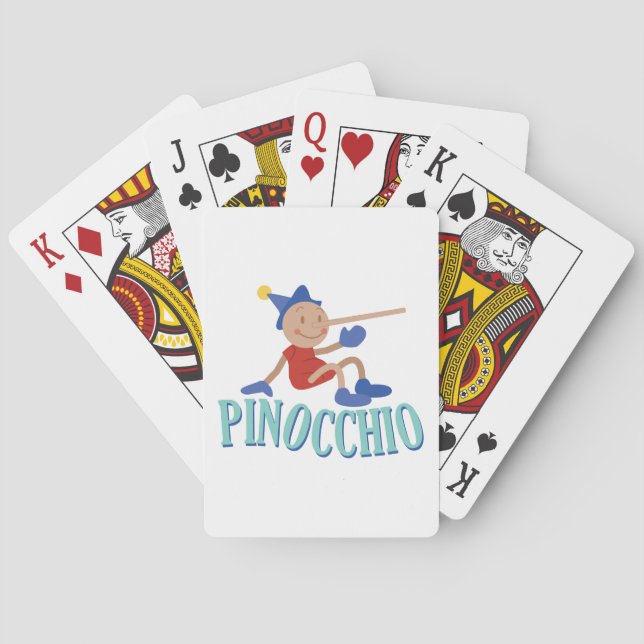 Pinocchio Kid Casinokort (Baksidan)