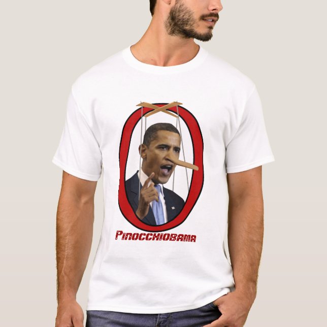 Pinocchiobama T-Shirt (Framsida)