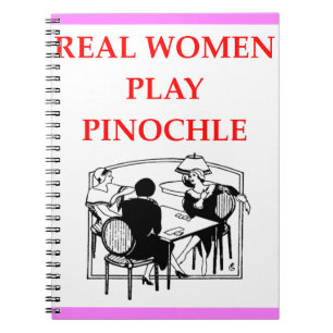 PINOCHLE ANTECKNINGSBOK