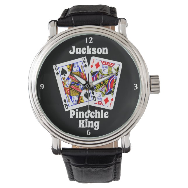 Pinochle Kung Armbandsur (Framsida)