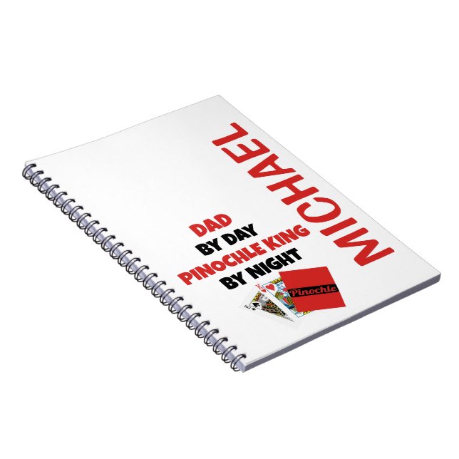 Pinochle Kung Pappa Anteckningsbok (Högra Sidan)