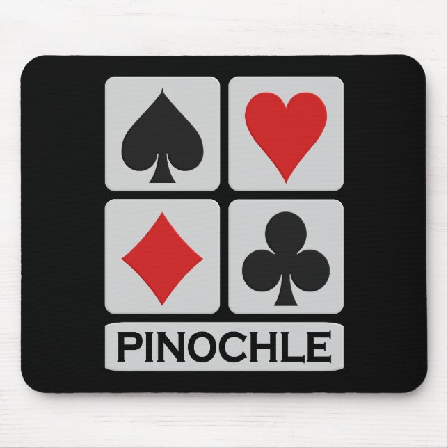 Pinochle mousepad musmatta (Framsidan)