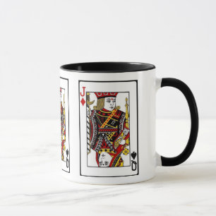 Pinochle Mugg - Unik design för ditt kort party