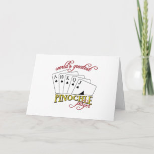 Pinochle Player Kort