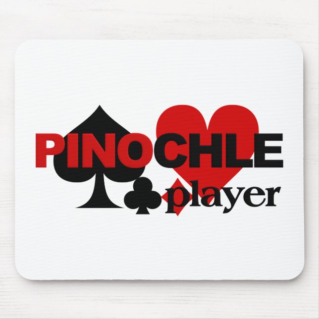 Pinochle Player mousepad Musmatta (Framsidan)