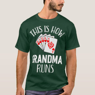 Pinochle Shirt Det här är hur Springa-kort spelas T