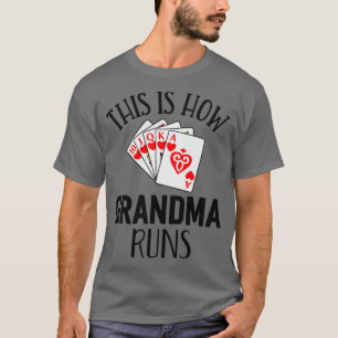 Pinochle Shirt Det här är hur Springa-kort spelas T