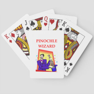 pinochle spel kort