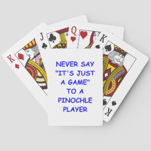 pinochle spelkort