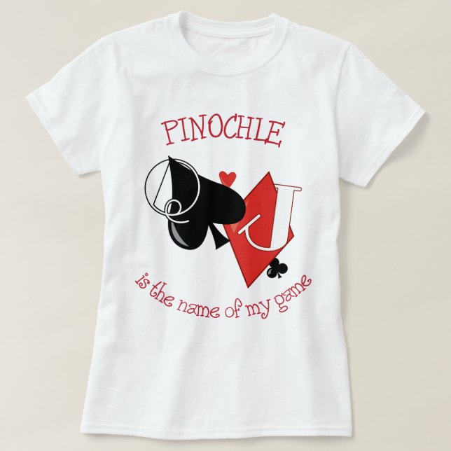 Pinochle T Shirt (Design framsida)