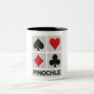 Pinochlemuggen - välj stil & färga Två-Tonad mugg