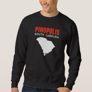 Pinopolis South Carolina USA Stat Amerika Resa Lång Ärmad Tröja