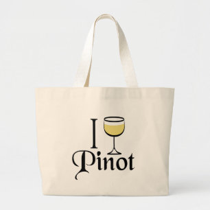 Pinot Grigio Vin Älskare Jumbo Tygkasse