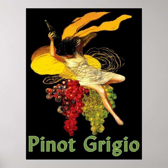Pinot Grigio Vin Maid Poster (Framsidan)