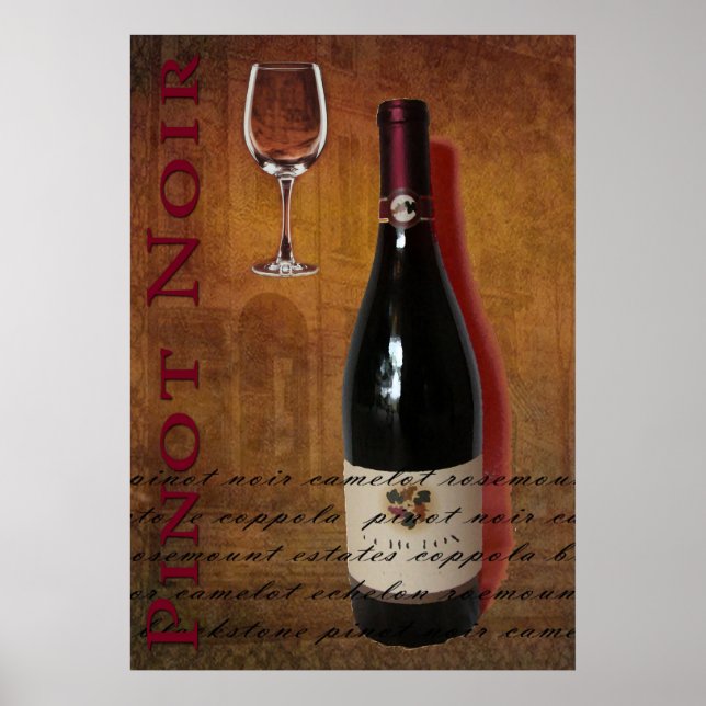 Pinot Noir Poster (Framsidan)