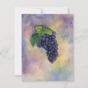 Pinot Noir Red Vin Grapes-inbjudningar eller Inbju Inbjudningar