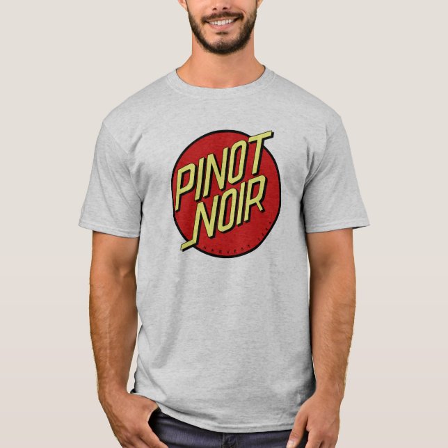 Pinot Noir skördskjorta Tee Shirt (Framsida)