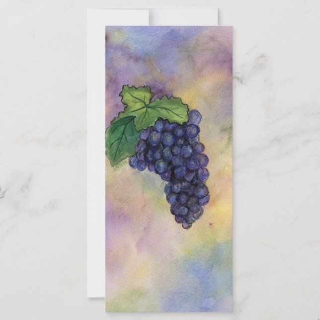 Pinot Noir Vin-grafikkort (Framsida)
