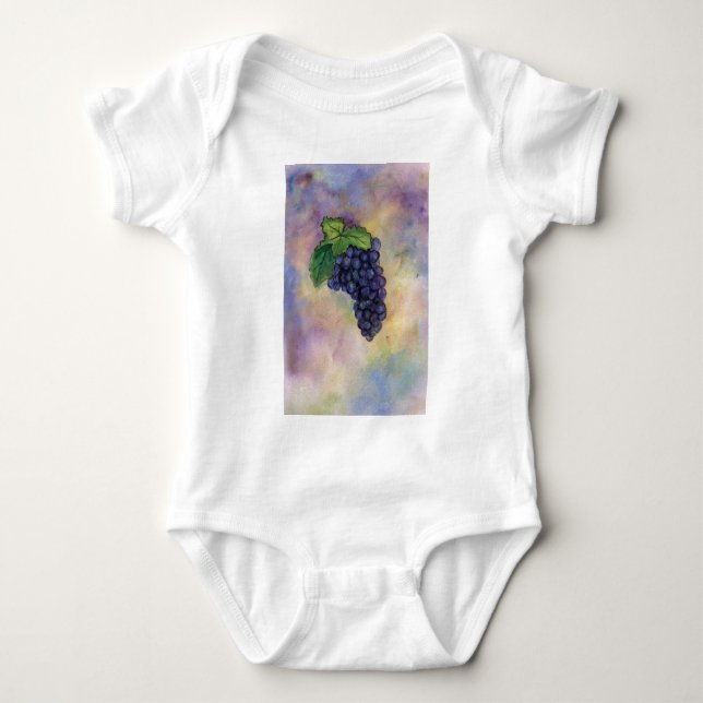 Pinot Noir Vin Grapes Tee (Framsida)