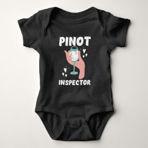 Pinot Vin inspektör Leko Alkohol Draging T Shirt