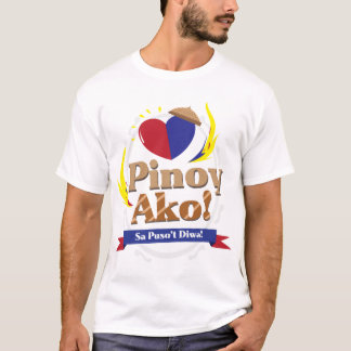 Pinoy Ako! Sa Puso't Diwa (jag heter FIlipino efte T Shirt