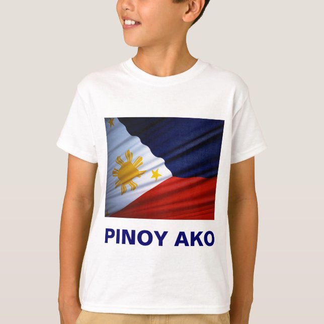 pinoy ako t-shirt (Framsida)