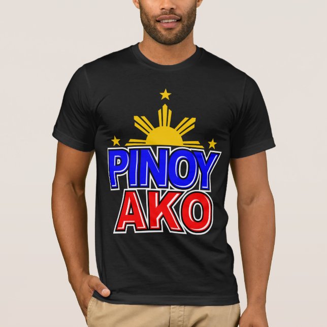 pinoy akot-skjorta tee shirt (Framsida)