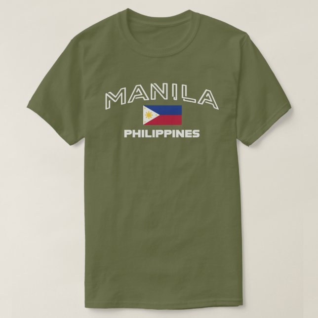 Pinoy Deisgns "MANILA" T-Shirt (Design framsida)