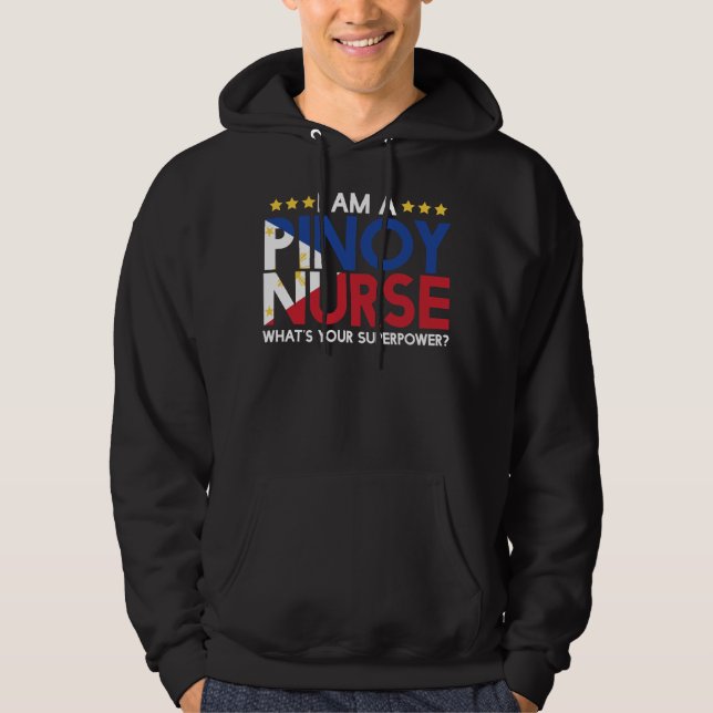 Pinoy Nurus Hoodie (Framsida)