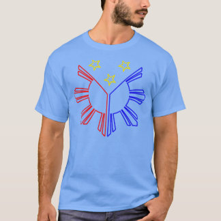 Pinoy Pinay Gift South Öster Asia Filippinerna T Shirt