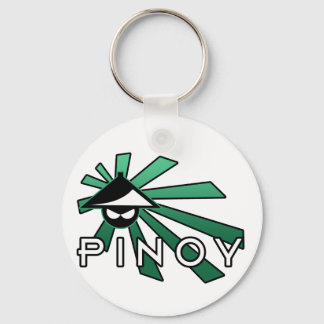 Pinoy Salakot Man Nyckelring