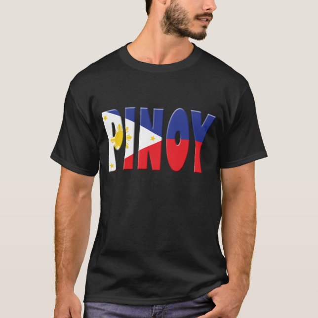 Pinoy T-tröja Tee (Framsida)