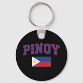 PinoyUtformar nyckelkedjan "Pinoy" Nyckelring