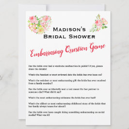 Pinsamma Frågor Bröllopsfest Vårblommor Inbjudningar