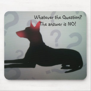 PINSCHER PROBLEM MOUSEPAD MUSMATTA