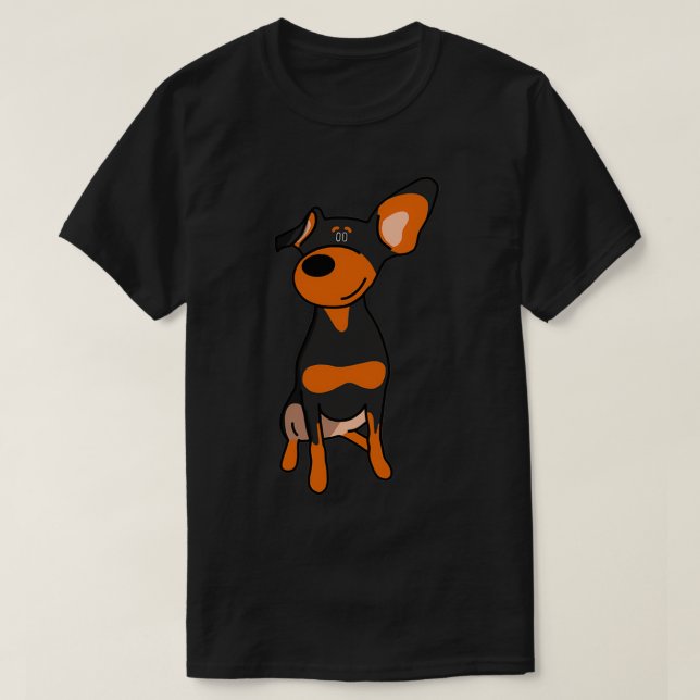 pinscher t shirt (Design framsida)