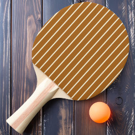 Pinstriping Bränd Sand Färg Pingisracket