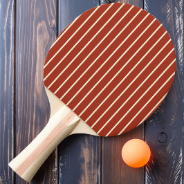 Pinstriping Bränd Sienna Färg Pingisracket