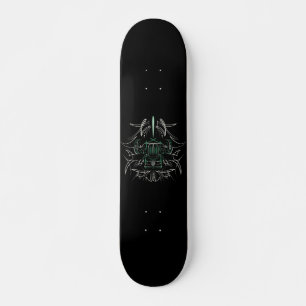 Pinstriping Hot rod Mini Skateboard Bräda 18,5 Cm