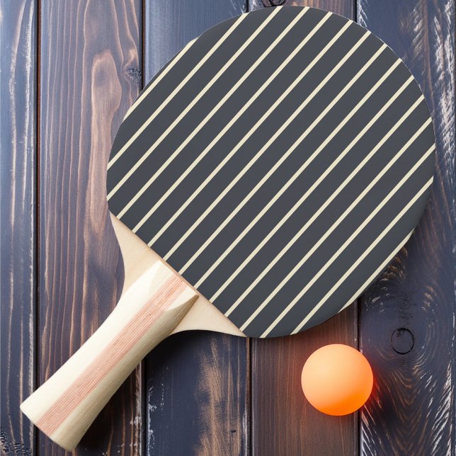 Pinstriping Medelhavsgrå färg Pingisracket (Skapare uppladdad)