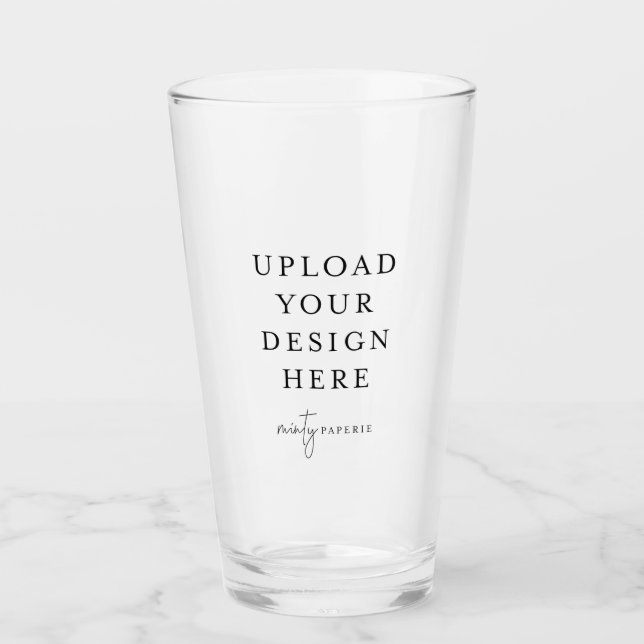Pint Glass 16 oz. Tumbler Glaskopp (Framsida)