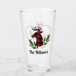 Pint Glass-Anpassningsbar för Hjort i julklapp Glaskopp