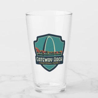 Pint Glass för gatewaybågspark Glaskopp
